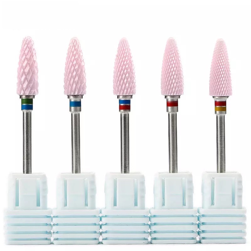 Power Tools On Sale - Fraises en céramique rose pour manucure,