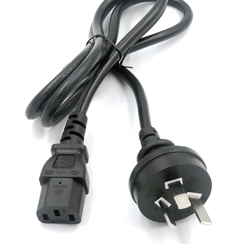Power Tools Australia - 2 pièces 1m noir 3 broches