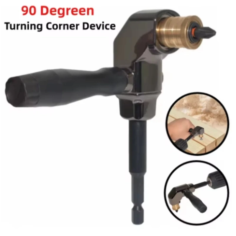 Power Tools Extension - Support d'angle droit pour tournevis, rallonge