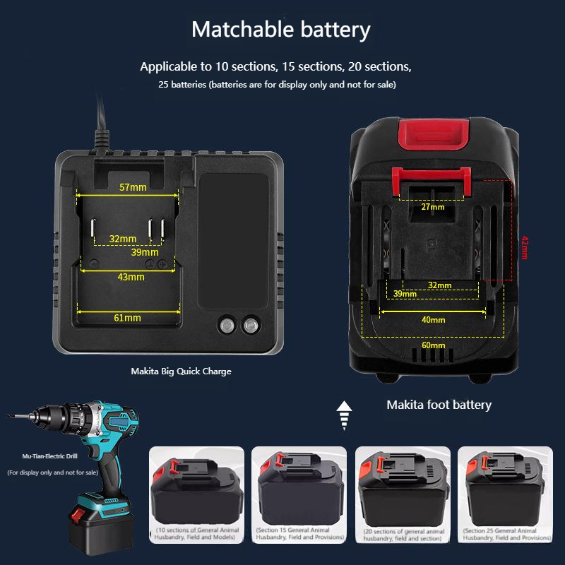 Chargeur EU US 18V 21V pour pe - Power Tools On Sale avis et prix