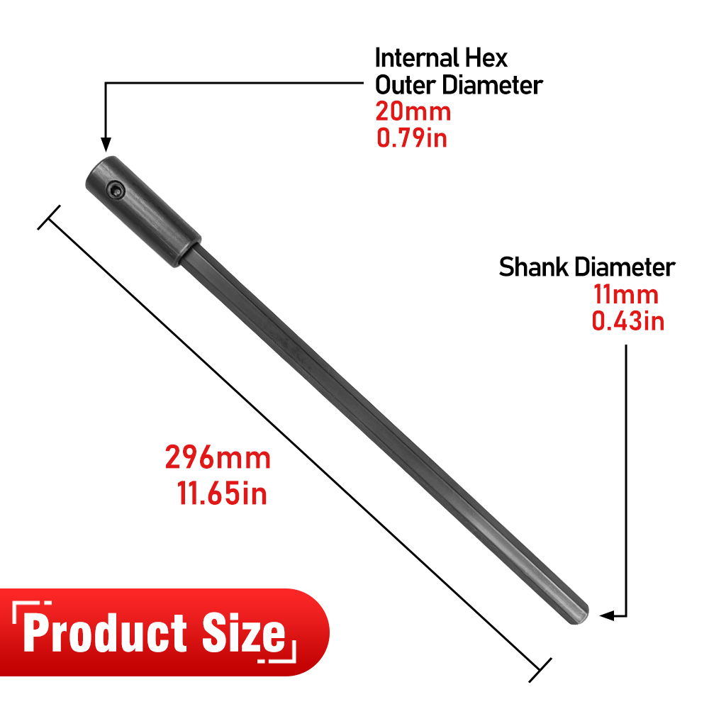 Tige d'extension pour foret à  - Power Tools Extension avis et prix