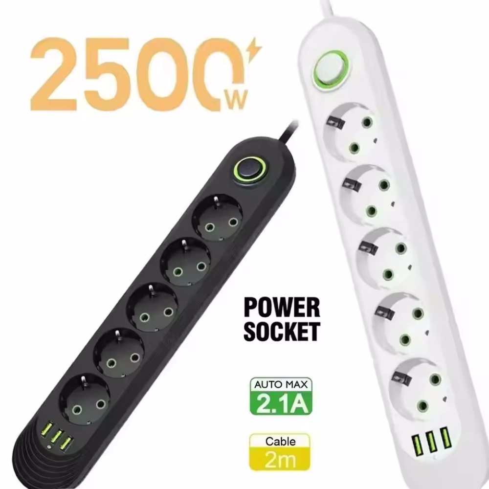 Câble de 2M, prise ue, multipr - Power Tools Extension avis et prix
