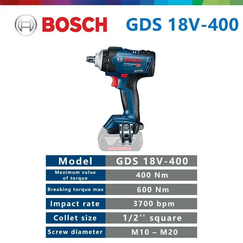 Clé à chocs sans fil Bosch GDS - Impact Driver Cordless avis et prix