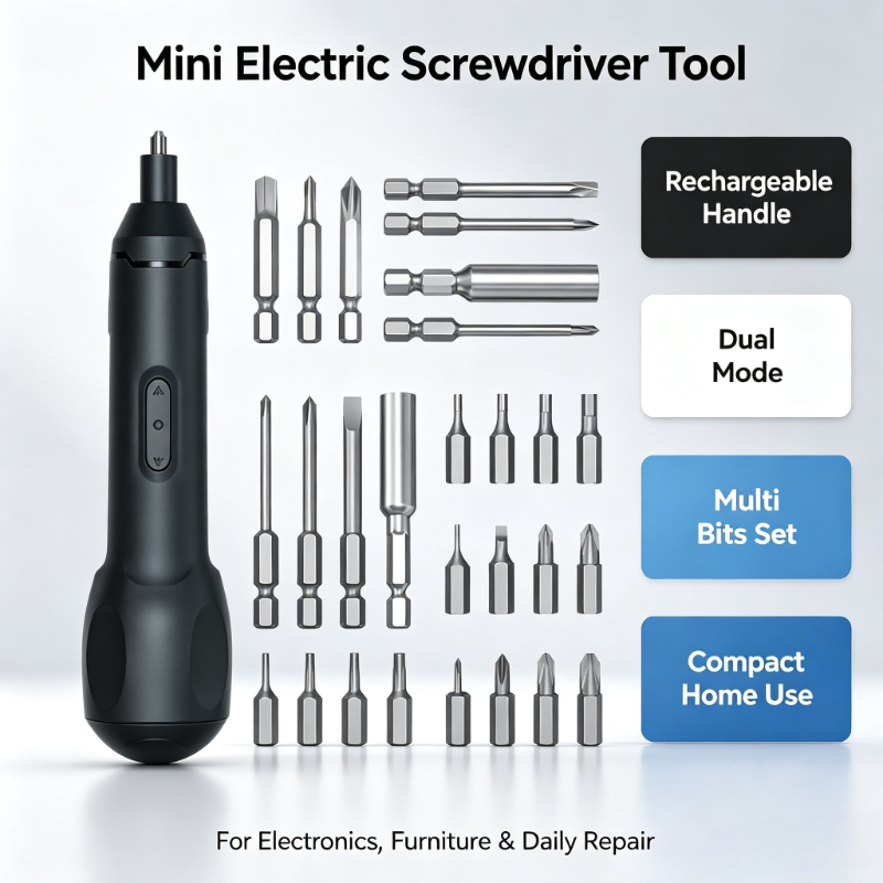 Tournevis électrique rechargea - Xiaomi Power Tools avis et prix
