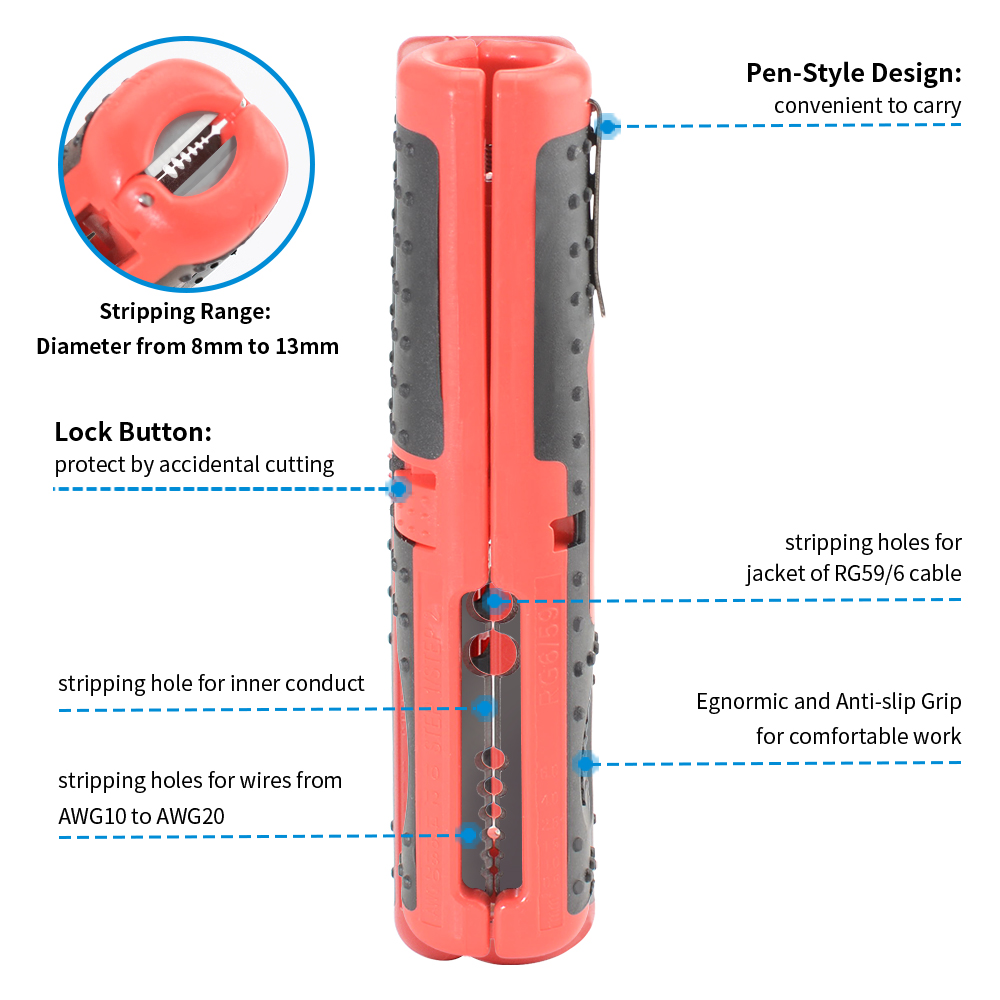 Pince à dénuder et couper les  - Power Tools America avis et prix