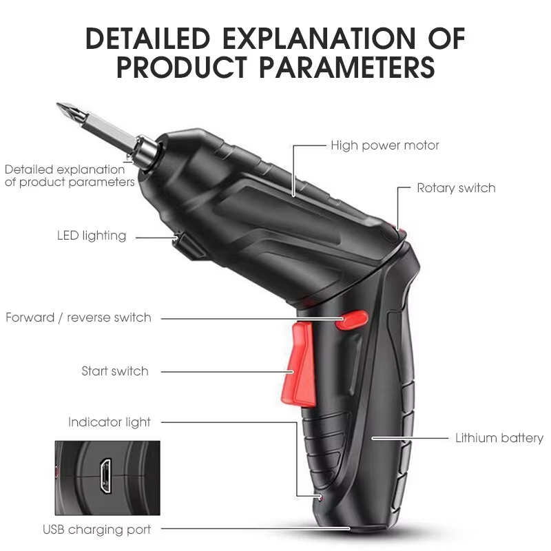 Tournevis électrique 4.2v, rép - Xiaomi Power Tools avis et prix