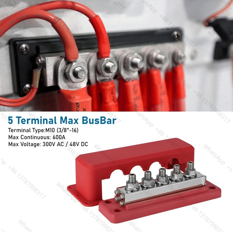 Barre omnibus 48V CC 600A à 5  - Power Tools Organizer Diy avis et prix