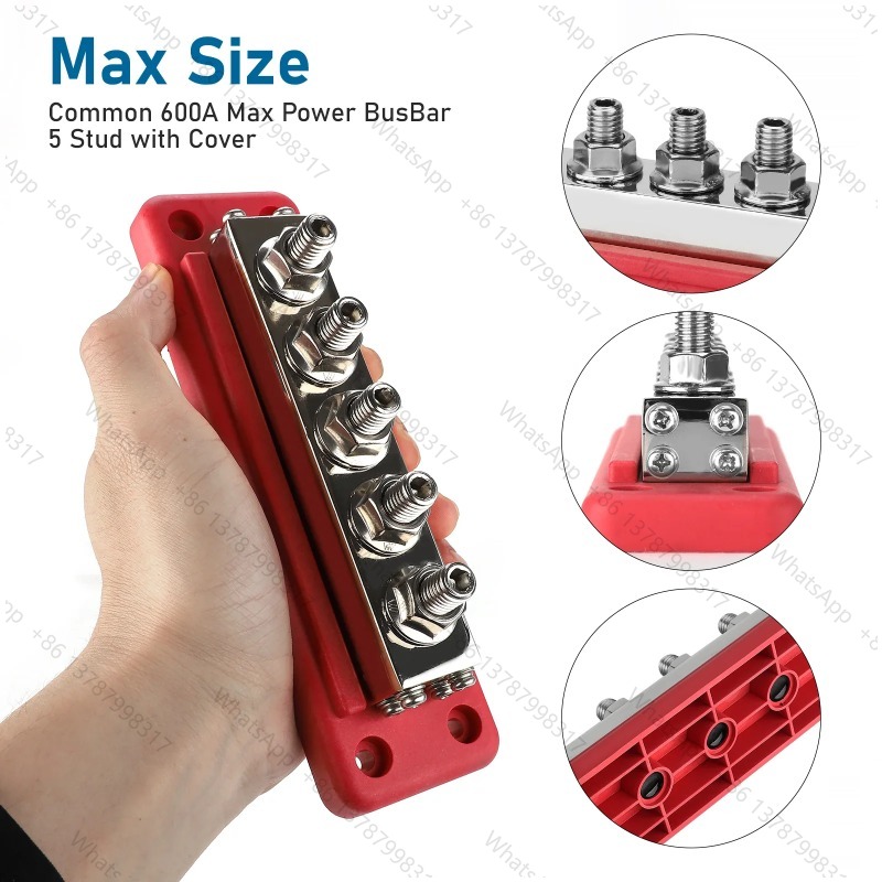 Barre omnibus 48V CC 600A à 5  - Power Tools Organizer Diy avis et prix
